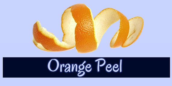 Teeth Whitening At Home with Orange Peel