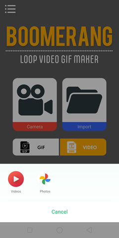 How to Turn Exisiting Videos into Boomerang Android, iOS, Online